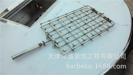 不銹鋼電動烤魚夾子與烤網 戶外燒烤的得力助手